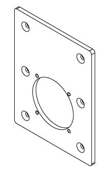 W30 glass holder (wall)