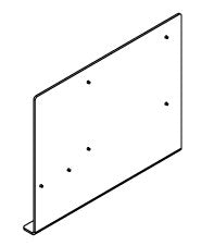 Plate for Dungs burner controller W30