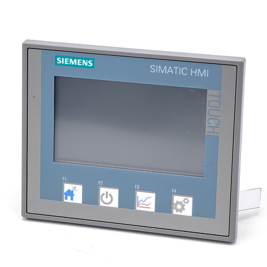 HMI screen for W6A & W15A