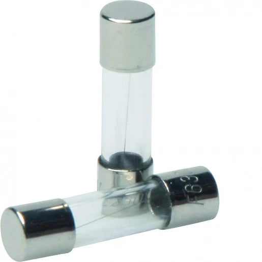 Glass fuses 5A 250V (VE=10)