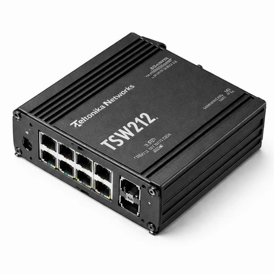 Teltonika TSW212 managed Ethernet switch