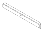 Scraper for stainless steel stirrer 190mm
