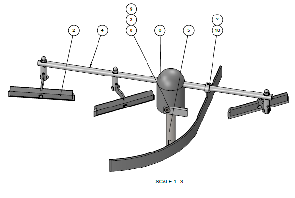 Agitator Scraper