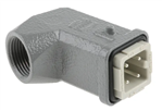 Connector Male, 3 + PE Way, 10.0A, 230→400 V