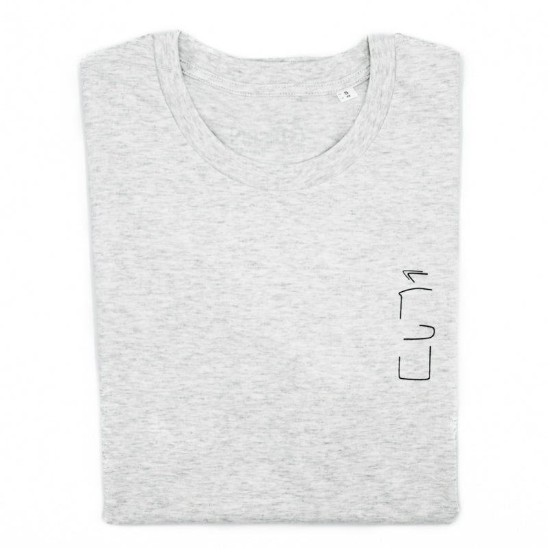Giesen Design Collection shirt – Light grey with roaster design