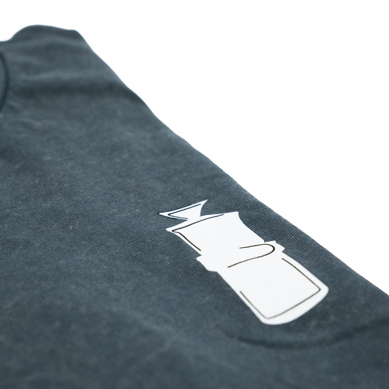 Giesen Design Collection shirt – Dark grey with roaster design