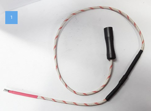 Pilot flame ionization cable